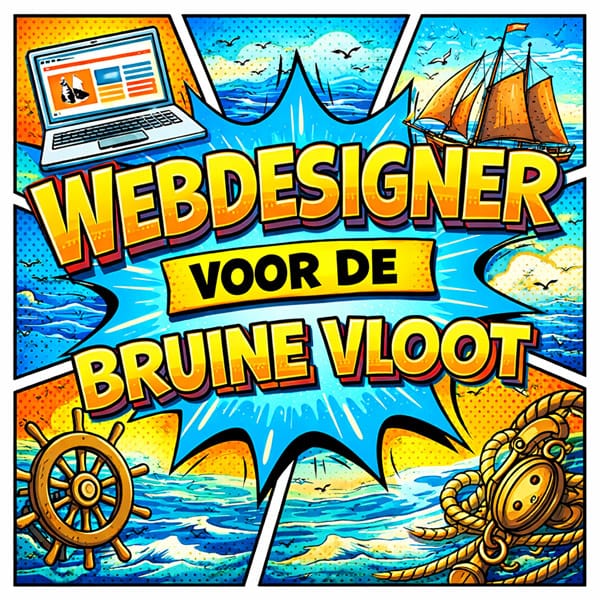 Webdesigner voor De Bruine vloot